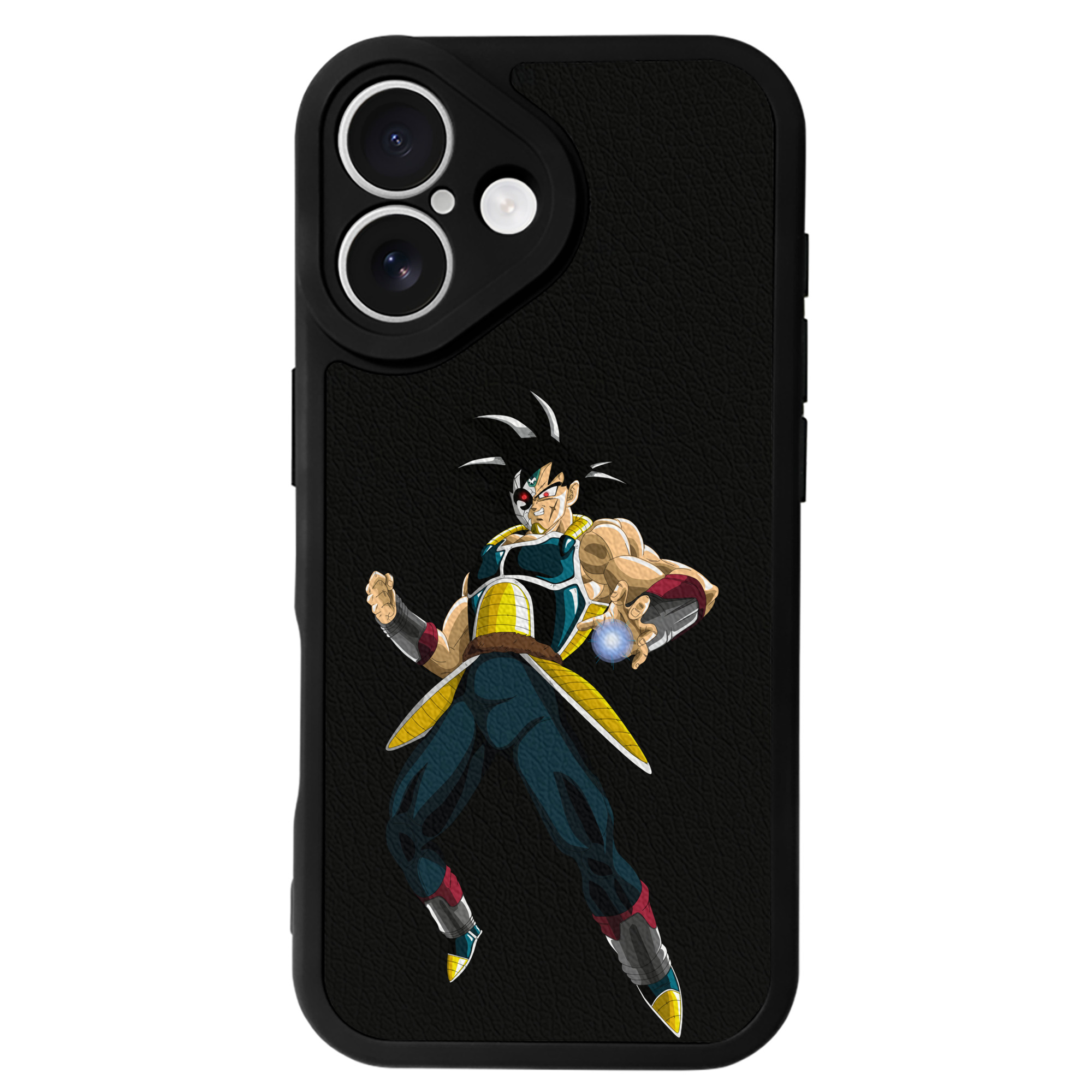 （画像用） ドラゴンボール バーダック DRAGON BALL Burdock 【iPhone 16シリーズ対応】シリコンスマホケース（レザー調） 材質：シリコン